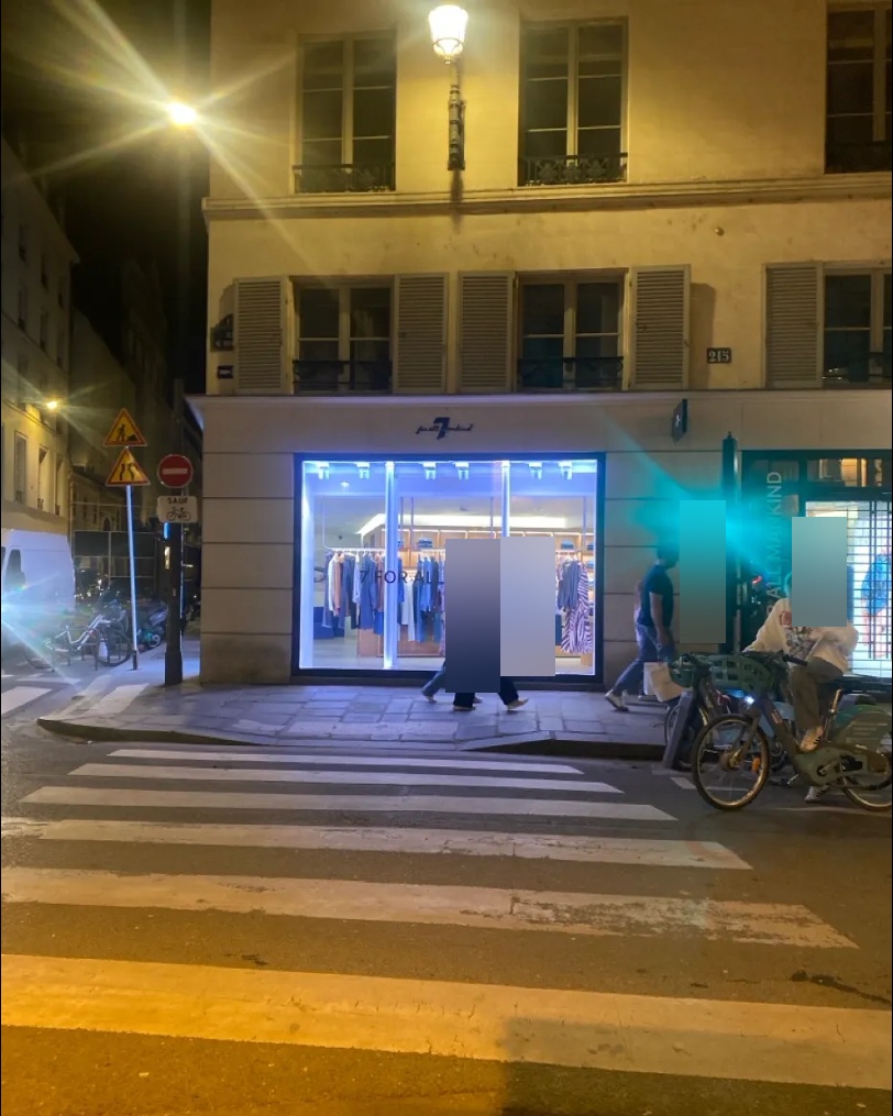 7 For All Mankind, Rue Saint-Honoré